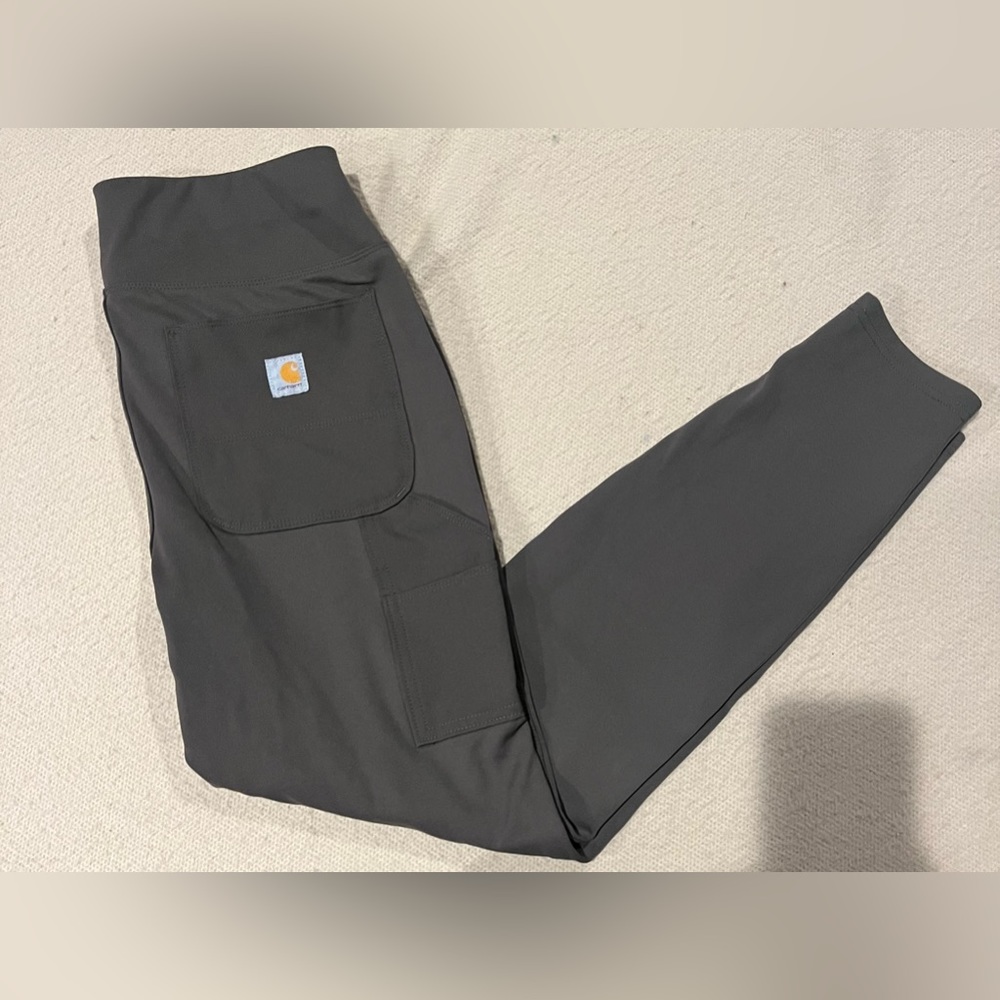 Carhartt Women's Charcoal Gray Work Leggings with Pocket